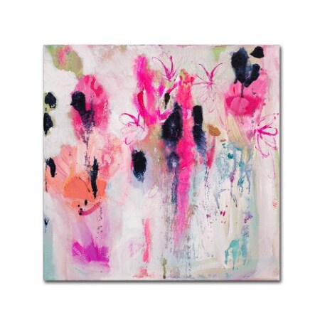 Trademark Fine Art Carrie Schmitt 'Unintentional Beauty' Canvas Art, 14x14 ALI5410-C1414GG